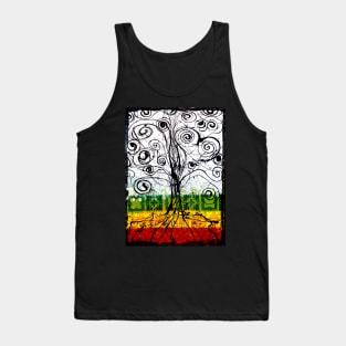 Rasta Tree Tank Top